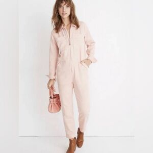 Madewell Signature Blush Pink Jumpsuit Coverall